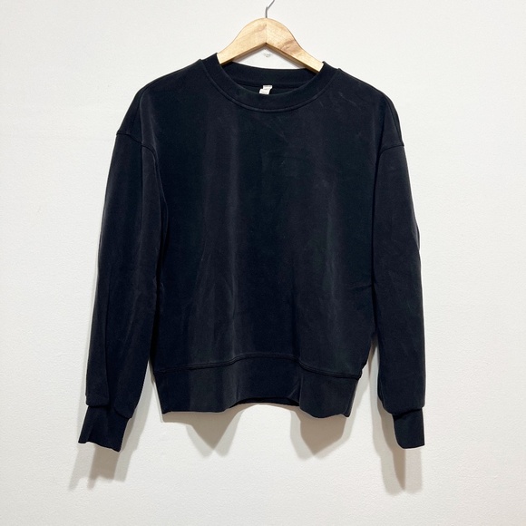 Lululemon Women's Softstreme Crewneck Pullover Crew Neck Long Sleeve Sweater 2 - Picture 1 of 3